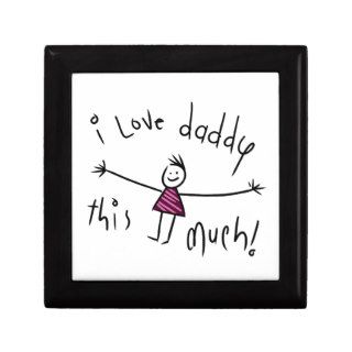 I LOVE DADDY THIS MUCH! NEW FATHERS DAY GIFT IDEA GIFT BOXES