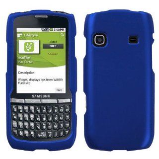 Asmyna ASAMM580HPCSO203NP Titanium Premium Durable Rubberized Protective Case for Samsung Replenish M580   1 Pack   Retail Packaging   Dark Blue: Cell Phones & Accessories