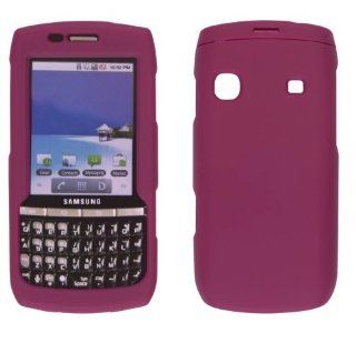 Wireless Solutions Soft Touch Snap On Case for Samsung Replenish SPH M580  Berry: Cell Phones & Accessories