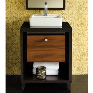 Porcher 86920 01.602 24 Inch Solutions Shadowbox Vanity, Maple   Bathroom Vanities  