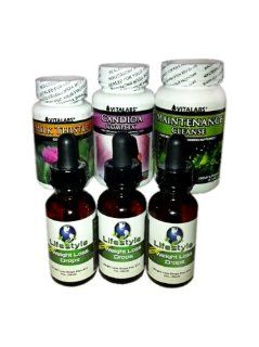45 Day Body Cleanse Detox Program (3) Bottles of Weight Loss Drops, Maintenance Colon Cleanse, Liver Cleanse, & Yeast Cleanse   1000 Calorie Detox Diet Health & Personal Care
