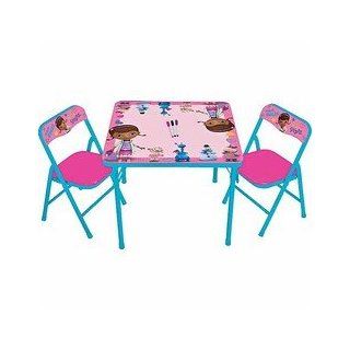 Doc McStuffins Erasable Activity Table and Chair Set: Toys & Games
