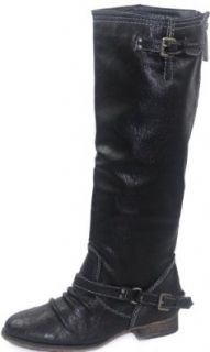 Women's Breckelle's Outlaw 81 Knee High Rider Boots Fashion Shoes: Shoes