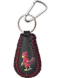 MLB St. Louis Cardinals Angry Bird Black Team Color Baseball Keychain : Sports Related Key Chains : Sports & Outdoors