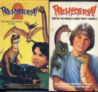 Prehysteria / Prehysteria 2 VHS Set: Brett Cullen, Colleen Morris, Samantha Mills, Austin O'Brien, Tony Longo, Stuart Fratkin: Movies & TV