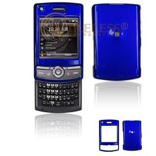 Samsung Propel I627 Hard Blue Case Cover+ Universal Screen Protector: Cell Phones & Accessories
