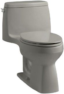 KOHLER K 3810 K4 1.28 GPF Santa Rosa Comfort Height One Piece Compact Elongated Toilet, Cashmere    