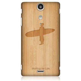 Head Case Designs Surf Wood Extreme Sports Hard Back Case Cover for Sony Xperia TX LT29i: Cell Phones & Accessories