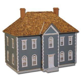 Dollhouse Miniature The Thornhill Dollhouse Shell Kit Toys & Games