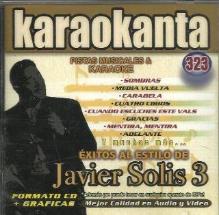 Karaokanta KAR 4323   Al Estilo de Javier Solis   iii Spanish CDG Music