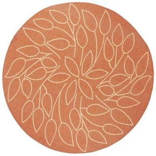 Home Decorators Collection Persimmon Terra Cotta 8 ft. 6 in. Round Area Rug 4248665860