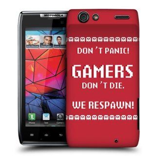 Head Case Designs Don't Die A Gamer's Life Hard Back Case Cover for Motorola DROID RAZR XT910: Cell Phones & Accessories