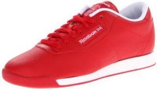 Reebok Women's Princess Fitness Lace Up Fashion Sneaker,Excellent Red/White/Tetra Blue,12 M US: Shoes