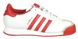 Adidas Originals Samoa Big Kids' Casual Shoes White/Red White/Red g21250 7: Shoes