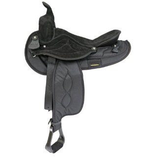 16" 17" Cordura Saddle for the Gaited Horse by Big Horn   605 16inch Black : Sports & Outdoors