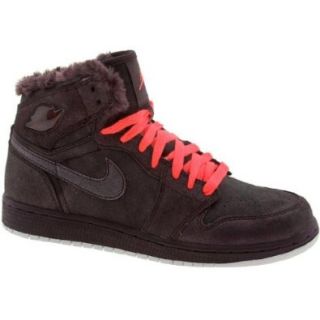 Air Jordan Girls AJ 1 Retro High Premium (GS) Grade School Sneakers: Shoes