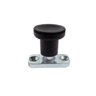 GN 608.6 Series Stainless Steel Lock Out Type Plate Mount Indexing Plunger, 37mm Item Length, 6mm Item Diameter: Metalworking Workholding: Industrial & Scientific