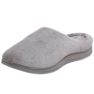Dearfoams Women's DS626 Slipper,Seal Grey,6 M: Shoes
