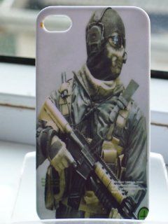 Unique Call of Duty COD Ghosts Ghost 2013 Apple iPod touch 4 itouch 4 Snap On Hard Plastic Case Cover Skin GREAT Holiday Halloween Thanksgiving Christmas Birthday GIFT Gifts for Game FANS AQ: Cell Phones & Accessories