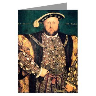 Hans Holbein The Younger Fine Art Painting Titled Henry VIII, 1540 Greeting Card Boxed Set: Health & Personal Care