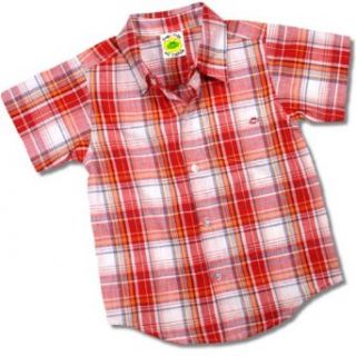 Baby & Toddler "Darrell" Plaid Short Sleeve Shirt: Clothing