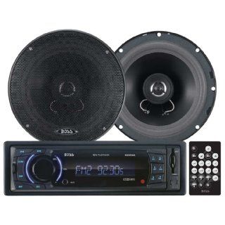 Boss Audio Systems 632CK632CK In Dash MP3 Compatible Digital Media AM/FM Receiver/Speaker System (Black) : Vehicle Dvd Players : Car Electronics