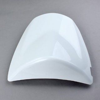 White Rear Motorcycle racing Seat Cover Cowl Fit For Kawasaki ZX6R 636 2003 2004: Automotive