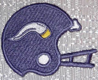 NFL Vintage Minnesota VIKINGS Logo Helmet Embroidered PATCH: Everything Else