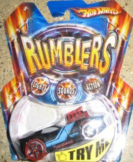 Hot Wheels Rumblers FLASH DRIVE Lights   Sounds   Action: Toys & Games