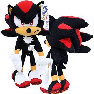SONIC THE HEDGEHOG SHADOW PLUSH TOY 7" STUFFED DOLL: Office Products