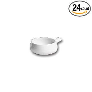 Hall China 643 WH White 16 Oz. Side Handle Soup Bowl w/o Lid   24 / CS: Industrial & Scientific