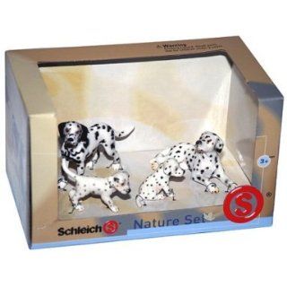 Schleich Dalmation Family Set, Small: Toys & Games
