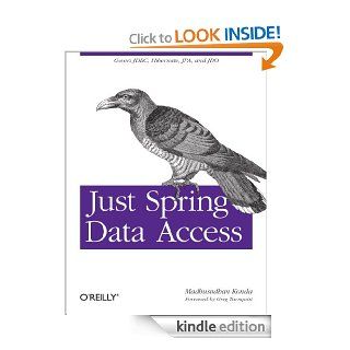 Just Spring Data Access eBook: Madhusudhan Konda: Kindle Store