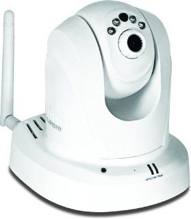 TRENDnet Wireless N Pan, Tilt, Zoom Network Surveillance Camera with 1 Way Audio and Night Vision, TV IP651WI (White) : Camera & Photo