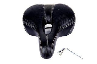 Cycling Bike Silicone Comfort Saddle Seat Cover Soft Bicycle Cushion Black : Bike Saddles And Seats : Sports & Outdoors