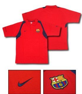 Nike FC Barcelona Polo Shirt (Extra Large/Adult, RED (657)) : Sports Fan Polo Shirts : Sports & Outdoors