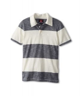 Quiksilver Kids On Point Polo Boys Short Sleeve Pullover (White)