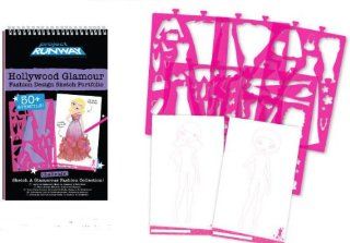 Project Runway Hollywood Glamour Fashion Design Sketch Portfolio: Toys & Games