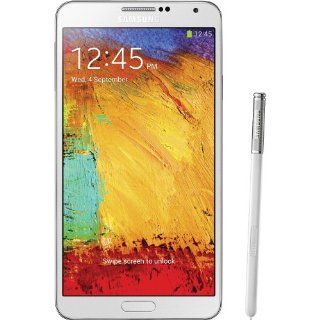 Samsung Galaxy Note 3 lll N900 Unlocked International Version No Warranty 32GB White Cell Phones & Accessories