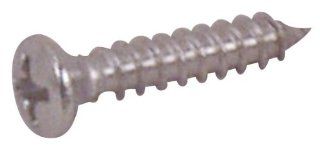 Handi Man Marine B 633B 6X1 1/2" Stainless Steel Phillips Oval Head Screw   Pack of 100 : Boating Hardware And Maintenance Supplies : Sports & Outdoors