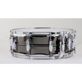 Ludwig LB416 5X14 Brass Shell Black Beauty Snare Drum: Musical Instruments