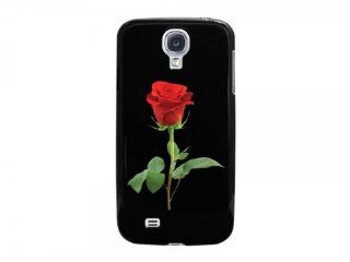 Cellet Black Proguard Case with Single Red Rose for Galaxy S4: Cell Phones & Accessories