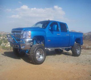 2007 2010 Chevy   GMC 2500/3500 Crew Cab N Fab Polished Stainless Steel Nerf Step: Automotive