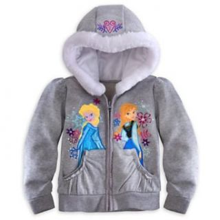 Disney Store Frozen Anna/Elsa Hoodie Sweatshirt Costume Jacket XXS 2   3: Clothing