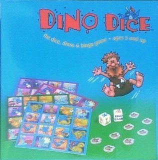 Dinosaur Bingo Game   Dino Dice: Toys & Games