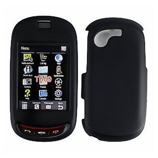 Samsung Gravity Touch T669 Black Rubberized Hard Protector Case: Everything Else