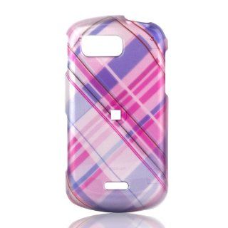 Talon Phone Shell for Samsung Moment (Plaid   Pink): Cell Phones & Accessories