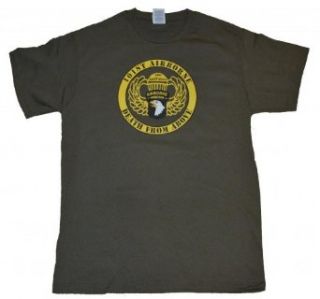 US Army Military 101st 101 Airborne Death From Above T shirt: Clothing