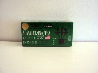 3 Ballerina Tea Dieters' Drink Extra Strength 648 Tea Bags (In 36 Boxes) ( Value Bulk Multi pack): Health & Personal Care