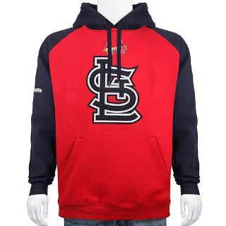 St. Louis Cardinals Sueded Fleece Hood Sweatshirt : Sports Fan Sweatshirts : Sports & Outdoors